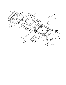 Part Location Diagram of 03975051 Ariens Weldment, 48