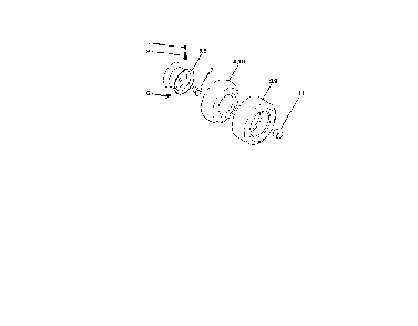 Wheels And Tires Diagram and Parts List for A175BG42 96016002300 Ariens Lawn Tractor