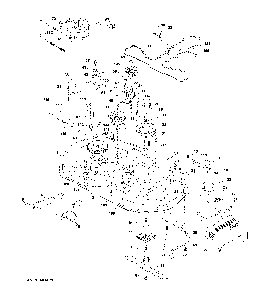Part Location Diagram of 435111 Ariens Lawn tractor blade clutch cable