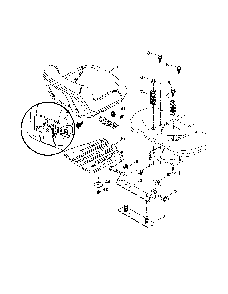 Seat Diagram and Parts List for A2346YT 96046001900 Ariens Lawn Tractor