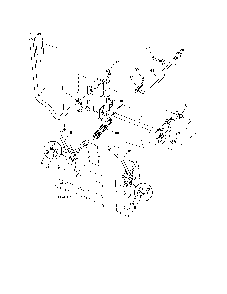 Mower lift Diagram and Parts List for 93603700  Ariens Lawn Tractor