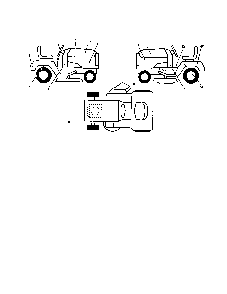 Decals Diagram and Parts List for A18KG42 96046000100 Ariens Lawn Tractor