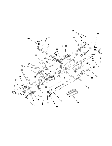 Parking brake Diagram and Parts List for 91600200  Ariens Lawn Mower