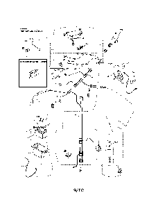 Electrical Diagram and Parts List for A19BA42 96046001000 Ariens Lawn Tractor