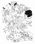 Part Location Diagram of 00229100 Ariens Idler Reverse