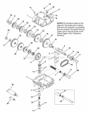 Transmission Diagram and Parts List for 988315 000101 Ariens Lawn Mower