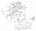 Part Location Diagram of 04938300 Ariens Weldment, Control Stop Limiter-LH