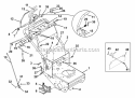 Part Location Diagram of 04929000 Ariens Bracket, Wheel Motor Left Hand
