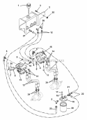 Hydraulics Diagram and Parts List for 988318 000101 Ariens Lawn Mower