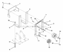Shifting Assembly Diagram and Parts List for 901026 000101 Ariens Tiller