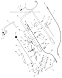 Part Location Diagram of 06940100 Ariens Throttle Cable