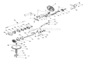 Friction Wheel Drive Diagram and Parts List for 911047 005001 Ariens Lawn Mower