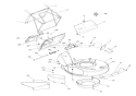 Mower Pan And Bag Diagram and Parts List for 911048 000101 Ariens Lawn Mower