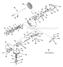 Friction Wheel And Drive Diagram and Parts List for 911331 000101 Ariens Lawn Mower