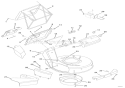 Mower Pan & Bag Diagram and Parts List for 911329 000101 Ariens Lawn Mower