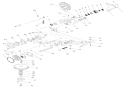Friction Wheel Drive Diagram and Parts List for 911504 000101 Ariens Lawn Mower