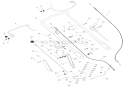 Handlebar And Controls Diagram and Parts List for 911504 000101 Ariens Lawn Mower