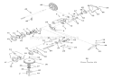 Friction Wheel & Drive Diagram and Parts List for 911101 000101 Ariens Lawn Mower