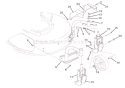Part Location Diagram of 01197059 Ariens Weldment- Lh Mount