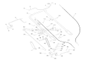 Handlebar & Controls Diagram and Parts List for 911402 000101 Ariens Lawn Mower
