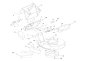 Mower Pan & Bag Diagram and Parts List for 911402 000101 Ariens Lawn Mower