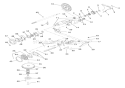 Friction Wheel & Drive Diagram and Parts List for 911087 000101 Ariens Lawn Mower