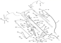 Handlebar & Controls Diagram and Parts List for 911396 003000 Ariens Lawn Mower