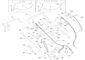 Handlebar And Controls Diagram and Parts List for 911516 005106 Ariens Lawn Mower