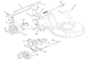 Page E Diagram and Parts List for 911337 003000 Ariens Lawn Mower