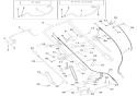 Handlebar And Controls Diagram and Parts List for 911513 001524 Ariens Lawn Mower