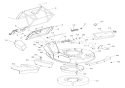Mower Pan And Bag Diagram and Parts List for 911046 010001 Ariens Lawn Mower