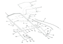 Handlebar & Controls Diagram and Parts List for 911341 001000 Ariens Lawn Mower