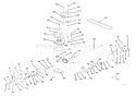 Transmission And Height Of Cut Diagram and Parts List for 911341 001000 Ariens Lawn Mower