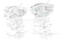 Engine, Blade And Belt Diagram and Parts List for 911252 000101 Ariens Lawn Mower