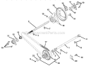 Reduction Drive Diagram and Parts List for 926042 000101 Ariens Snow Blower