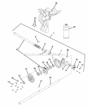 Engine And Belt Drive Diagram and Parts List for 926037 001801 Ariens Snow Blower