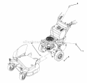 Oil Drain And Deck Connectin Diagram and Parts List for 988811-PWKA1636S 000101 Ariens Lawn Mower