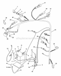 Electrical System Diagram and Parts List for 927061 020000 Ariens Lawn Tractor