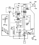 Riding Mowers With Recoil Start Diagram and Parts List for 927020 004501 Ariens Lawn Tractor