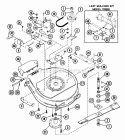 Mower 30" (Up To S/N 001001) Diagram and Parts List for 927010 000101 Ariens Lawn Tractor