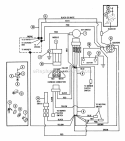 Riding Mower With Electric Start Diagram and Parts List for 927025 000101 Ariens Lawn Tractor
