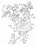 Part Location Diagram of 02720400 Ariens Deck Pivot Bracket