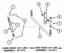 Part Location Diagram of 02728900 Ariens Front Lift Link
