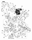 Part Location Diagram of 00284151 Ariens Handle Bar, Upper
