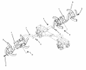 Tine Assembly Diagram and Parts List for 901428 000101 Ariens Tiller