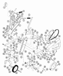Chain Drive Tiller Diagram and Parts List for 902022 000101 Ariens Tiller