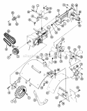 Part Location Diagram of 05901611 Ariens Blt- Hex .38-16x2.75 G5 Zcc