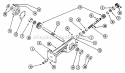 Tiller Gear Case Assembly Diagram and Parts List for 901013 000101 Ariens Tiller