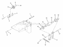 Idlers Diagram and Parts List for 901024 000101 Ariens Tiller