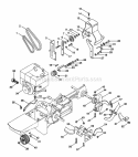Part Location Diagram of 00238200 Ariens Rh Inner Tine Spool